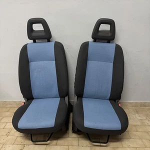 FIAT PANDA 169 2003 - 2012 - TAPPEZZERIA COMPLETA ORIGINALE NERA CELESTE S-229 - Picture 1 of 19