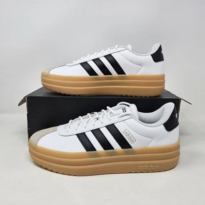 Adidas Wmns VL Court Bold 'White Black Gum' / IH3083 / Women's Size 8 - Image 1 of 4