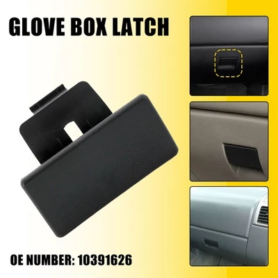 Glove Box Compartment Lock Latch Handle Black For 2006-2010 Hummer H3 10391626 - Image 1 of 4