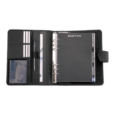 bind Systemplaner A5 Nappaleder schwarz (T 5) - Bild 1 von 2