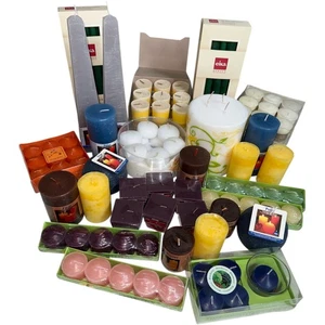 6 kg QUALITÄTS - KERZEN von z.B. EIKA,GIES   bunt gemischt B-WARE  3,70 Eur /Kg - Bild 1 von 3