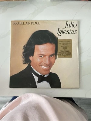 Julio Iglesias: 1100 Bel Air Place (1984) Columbia LP QC-39157 Hype   - Image 1 of 3