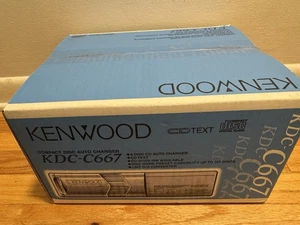 Kenwood KDC-C667 6-Disc CD Auto Changer Brand New & Sealed - Picture 1 of 3