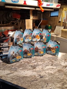 8 action figure Star Trek NOC/NUOVE CON SCATOLA serie Warp 1/2 Worf Picard Riker Sisko - Foto 1 di 19