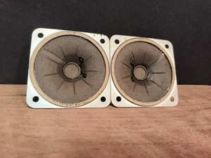 Vintage GE 3c767 - 3" Alnico Magnet Tweeter Pair, Tested/Working 6 Ohms - Picture 1 of 6