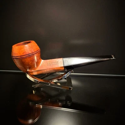 VINTAGE CRAGMOOR 536 STRAIGHT BULLDOG SPECIAL GRAIN MADE IN FRANCE ESTATE PIPE - Image 1 of 4
