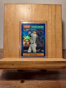 2025 shohei ohtani heritage chrome blue refractor /150 mint 9-10 ish - Picture 1 of 12