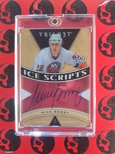 2012-13 Mike Bossy Trilogy Auto Plexiglass #IS-MB New York Islanders Upper Deck - Picture 1 of 2