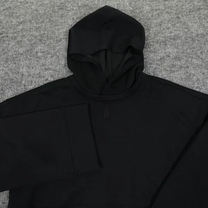 Free People FP Movement Playing Games Hoodie Womens Medium Black Crop Oversized - Picture 1 of 13