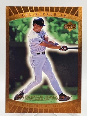 Cal Ripken Jr. 1999 Upper Deck Ovation Superstar Spotlight #83 HOF 2 - Image 1 of 4