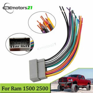 Arnés de cables de radio de tablero estéreo para automóvil compatible con Dodge Ram 1500/2500/3500 2002-2009 - Imagen 1 de 7