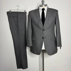 Tommy Hilfiger Men’s Suit - Blue Check Jacket 43R & 34W Pants Wool - Picture 1 of 16