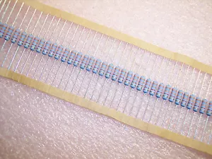 QTY (100) 3.3K Ohm 1W 5% FLAME PROOF METAL OXIDE FILM RESISTORS MO1-332JT52 KOA - Picture 1 of 2