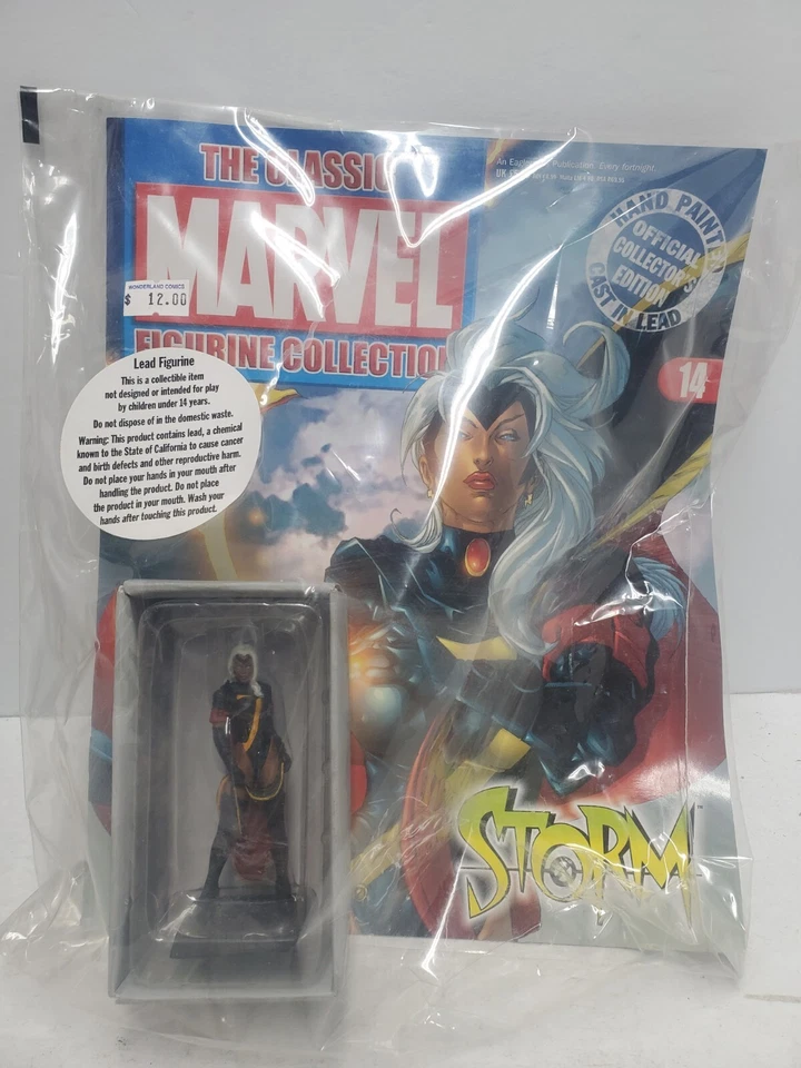 STORM Eaglemoss The Classic Marvel Figura Colección #14 Lead Metal X-Men  Foto 1 de 4