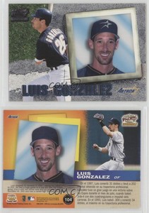1998 Pacific Invincible Silver Luis Gonzalez #104