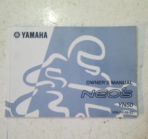 Yamaha YN50 NEOS 2002 MANUAL DEL DUEÑO 5RN-F8199-E2 (D68) - Imagen 1 de 2