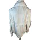 Starter Jacket White  Large windbreaker mesh lining deep pockets hoodie