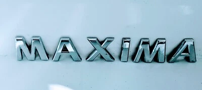Nissan Máxima 2005-08 letra emblema maletero placa de identificación 2008 Foto 1 de 4