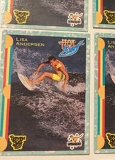 Lisa Andersen 1993 Surf Card!! First Futera card! 