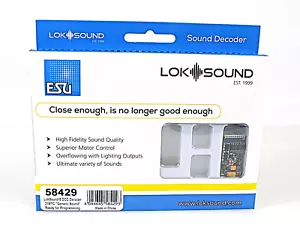 ESU LokSound 58429 V5 BLANK 21 Pin DCC Sound Decoder HO Scale NIB - Picture 1 of 3