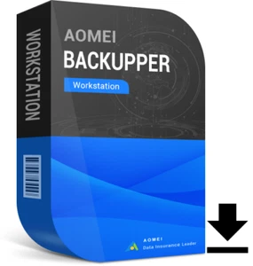 AOMEI Backupper WorkStation| 1 Windows-Gerät|Version wählbar| Download|eMail|ESD - Bild 1 von 3