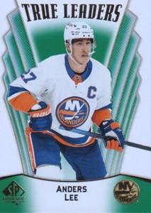 2021-22 SP Authentic Hockey True Leaders Green #TL-24 Anders Lee