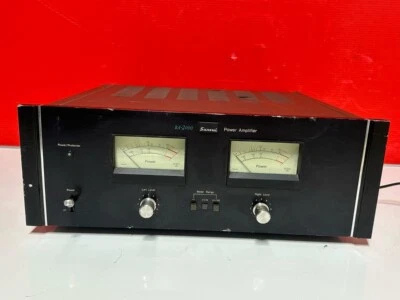 SANSUI BA-2000 AC100V Power amplifier Used Slightly scratched or stained. - Image 1 of 4