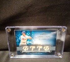 2009 Topps Sterling Chase Utley Career Chronicles Quad Relic /25
