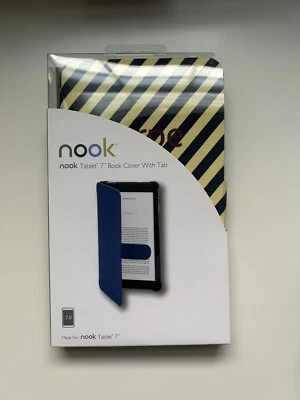 NOOK Tablet 7 Cover in Striped Carpe Diem 7” NEW - Image 1 of 2