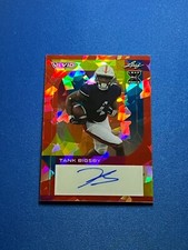 2023 Leaf Vivid Football Red Crystal Autograph Card of Tank Bigsby #5/8!!