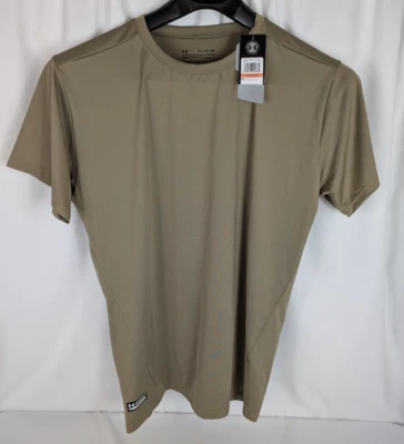 Camiseta Under Armour masculina UA tática HeatGear compressão ativa 1216007 - Imagem 1 de 4