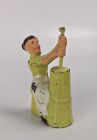 Manoil Happy Farm Series Woman WITH Butter Churn Lead Figure 41/33 