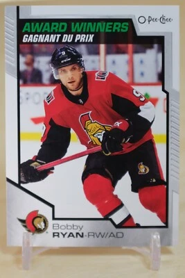 2020-21 Upper Deck OPC Award Winners Bobby Ryan #606 Masterson Ottawa Senators - Image 1 of 2