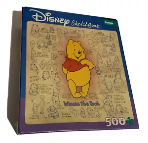 Buffalo Disney Sketchbook 529 pz puzzle completo Winnie the Pooh - Foto 1 di 18