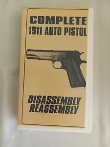 COMPLETE 1911 Auto Pistol from Lenny Magill Productions VHS EX. Cond. - Picture 1 of 2