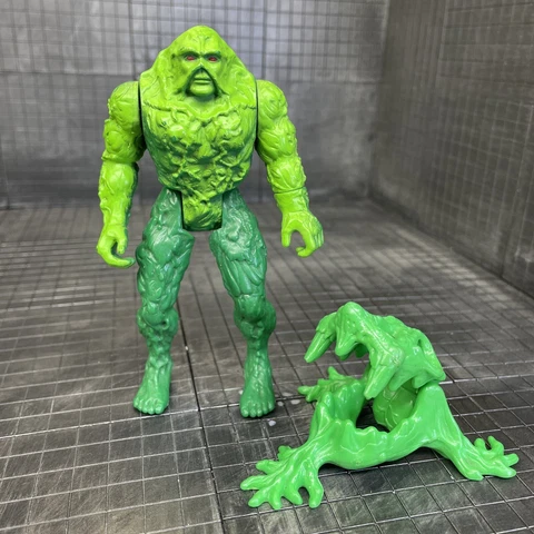 1990 DC Comics Kenner Snare Arm Swamp Thing Complete with Trap, Action Works Cover