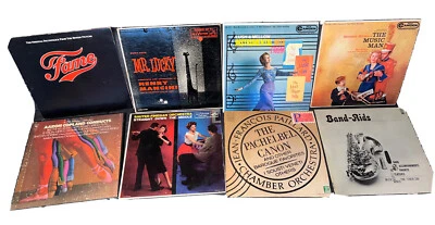 8x Lot Vinyl SOUNDTRACK LP-Fame/Music Man/mr. Lucky/fair Lady/aaron Copland 75th - Image 1 of 4