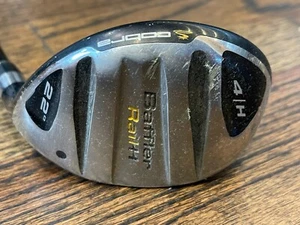 Cobra Baffler RailH  4/H Hybrid 22* Fujikura Motore 65g Regular Graphite Mens RH - Picture 1 of 8