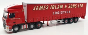 Corgi 1/50 Scale Model Truck CC13231 - DAF XF Curtainside James Irlam & Sons - Picture 1 of 6