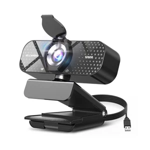 1080P HD Webcam with Microphone, Noise Cancellation, and Auto Light Correction - Afbeelding 1 van 7