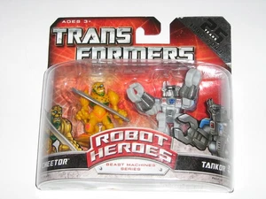Transformers Robot Heroes Beast Machines Cheetor and Tankor - Picture 1 of 1