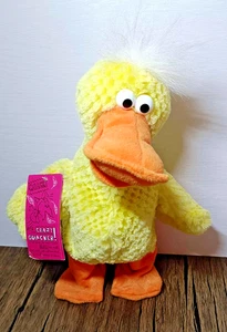Crazy Quacker musical singing walking plush duck toy with tags - Picture 1 of 5