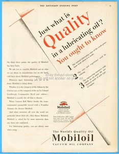 1928 Gargoyle Mobiloil Vacuum Oil Vintage 20s Magazine Print Ad Quality - Picture 1 of 1