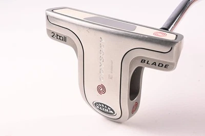 Odyssey White Steel 2-Ball Blade Putter / 35 Inch - Image 1 of 4