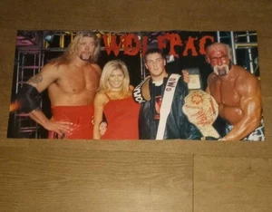 Wrestling Poster WCW Nwo Wolfpack Hulk Hogan - Picture 1 of 2