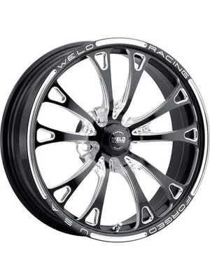 Weld Racing V-Series 2.0 18 x 6in Wheel Black 5 x 120 Bolt Circle (84B-1806255) - image 1 of 4