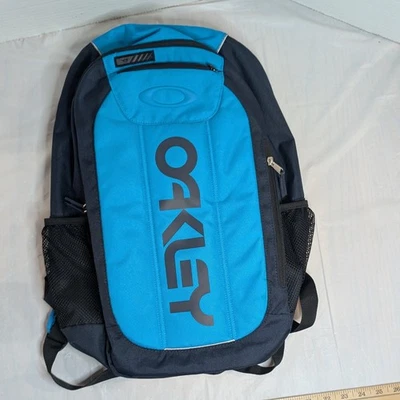 OAKLEY Enduro 20L Mochila Laptop Escuela Bolso Universitario Verde azulado Foto 1 de 4