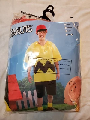 Disfraz de Halloween Peanuts Worldwide 2018 Charlie Brown adulto talla grande palamón Foto 1 de 4