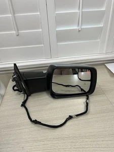 Dodge 1500 2019-2023 espejo retrovisor lateral cromado OEM RT con cámara persiana térmica pequeña grieta - Imagen 1 de 14