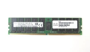 CISCO 15-102217-01 32GB Memory DIMM DDR4 2133MHz 4Rx4 PC4-2133P z5 - Picture 1 of 2
